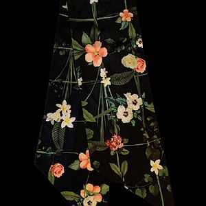 TED BAKER - Secret Trellis Skinny Scarf